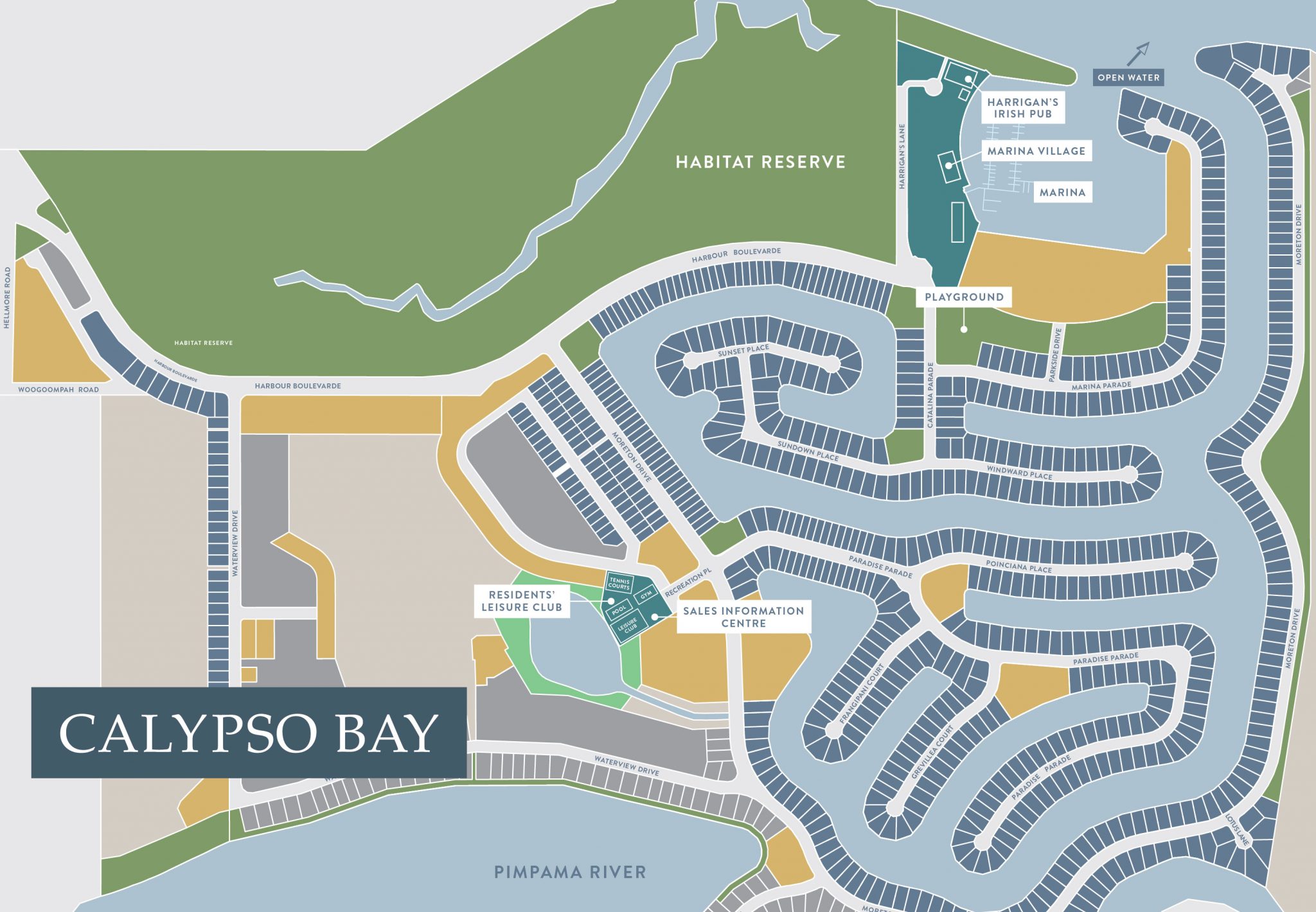 [Land for Sale] Calypso Bay Estate, Jacobs Well OpenLot